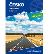 Česko 1:150 000 + 13 krajských měst (autoatlas 2020/2021)